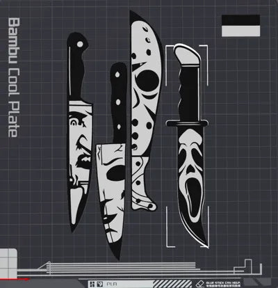 Halloween Decorative Knife Set of 4