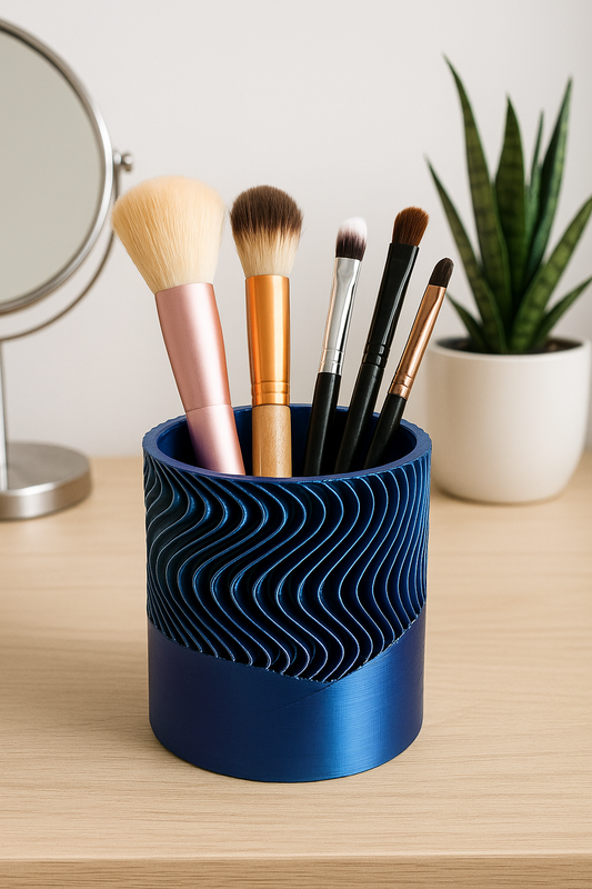 Wavy design multi purpose pot