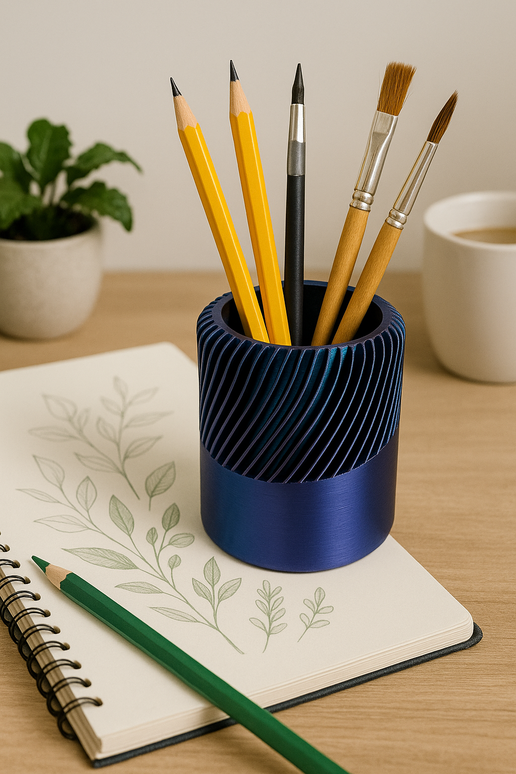 Decorative Pencil Pot
