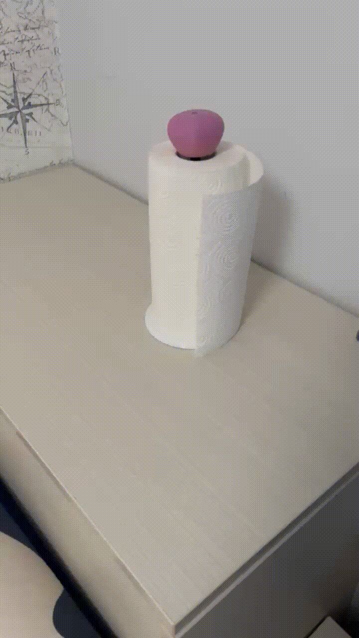 Push To Tear Kitchen Paper Towel Holder
