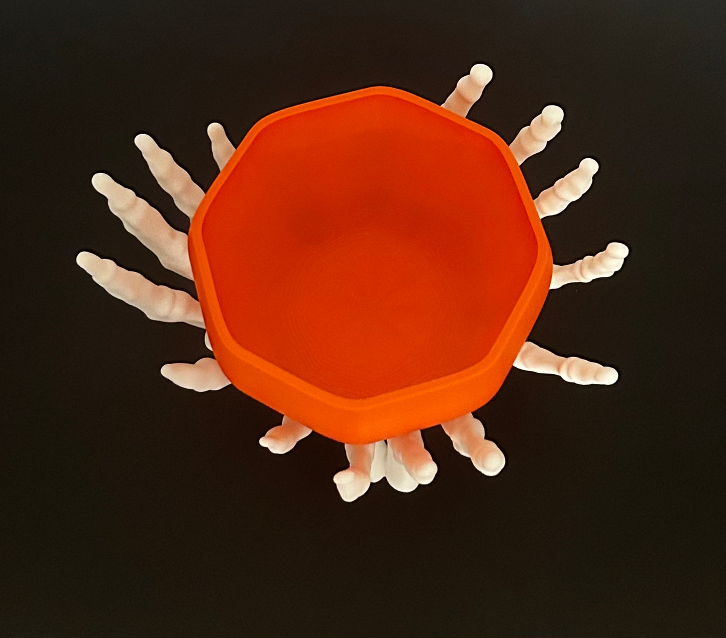 Skeleton Hands With Pumpkin Bowl